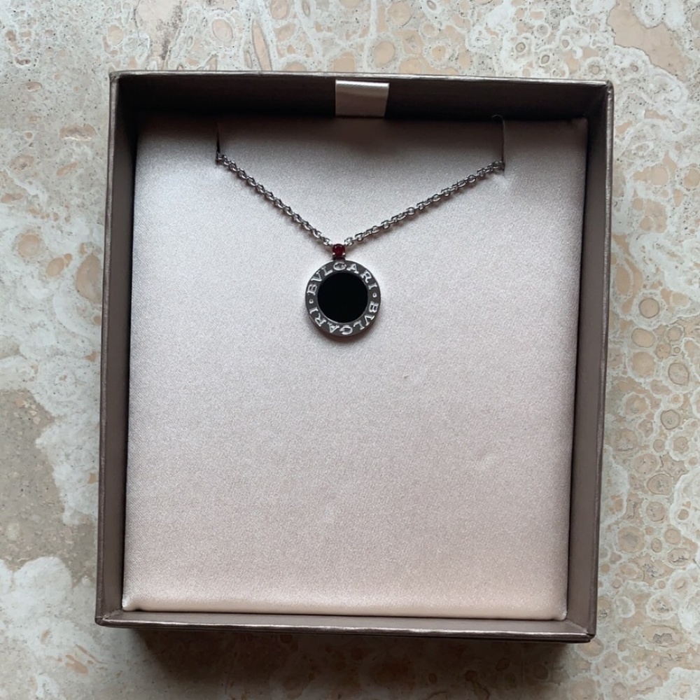 Bvlgari Onyx Necklace
